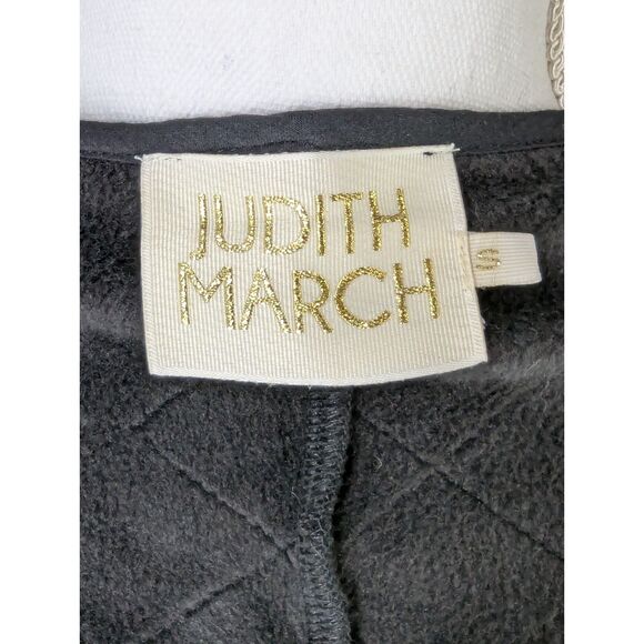 Artsy Judith March Embroidered Black Colorful Bat Wing Cardigan Womens S - Picture 6 of 10